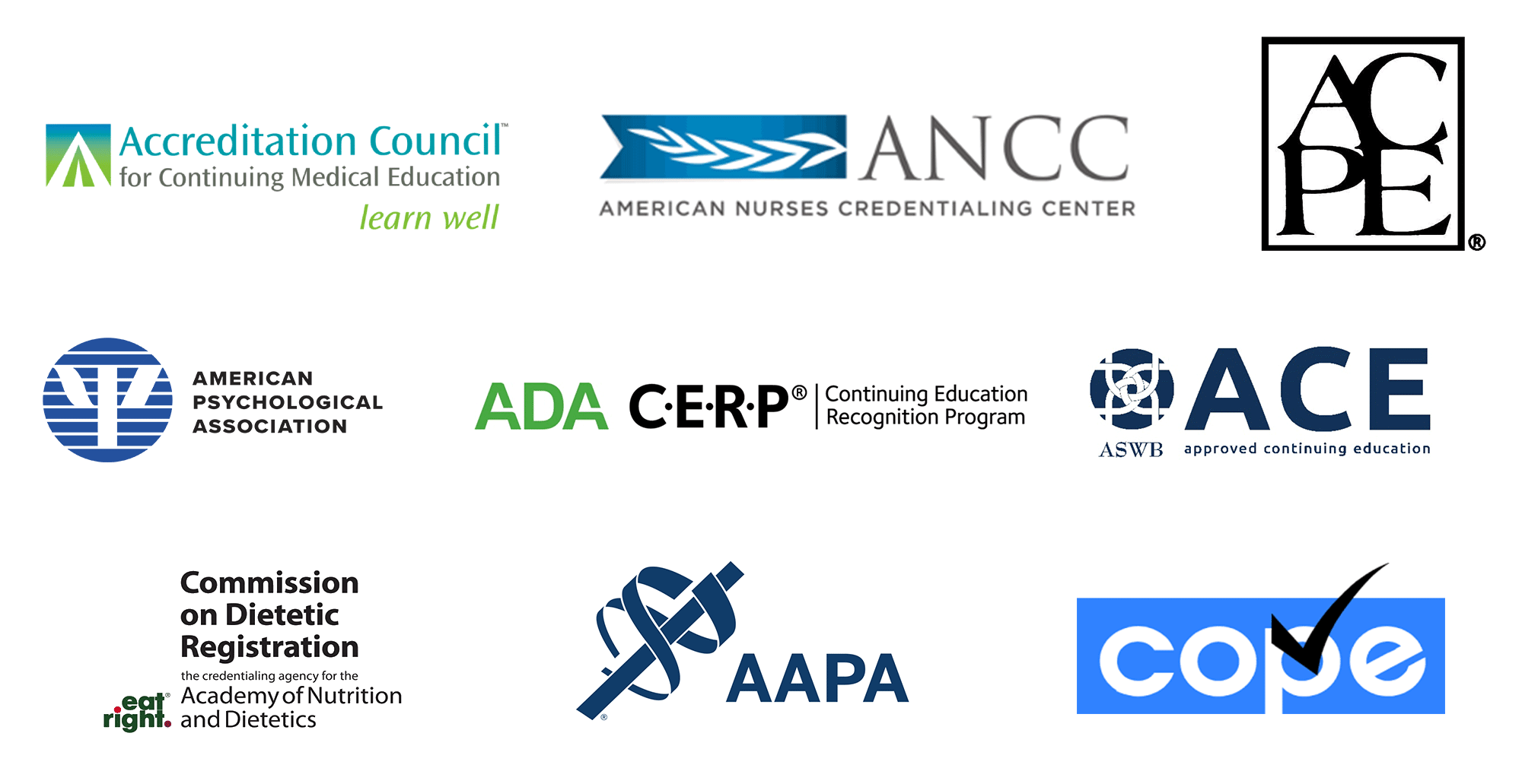 Accreditation Logos